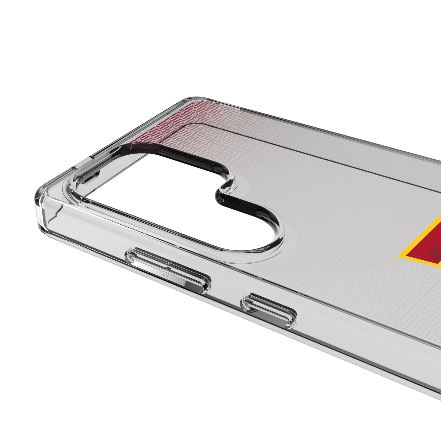 Iowa State University Cyclones Linen Clear Phone Case for Samsung Galaxy