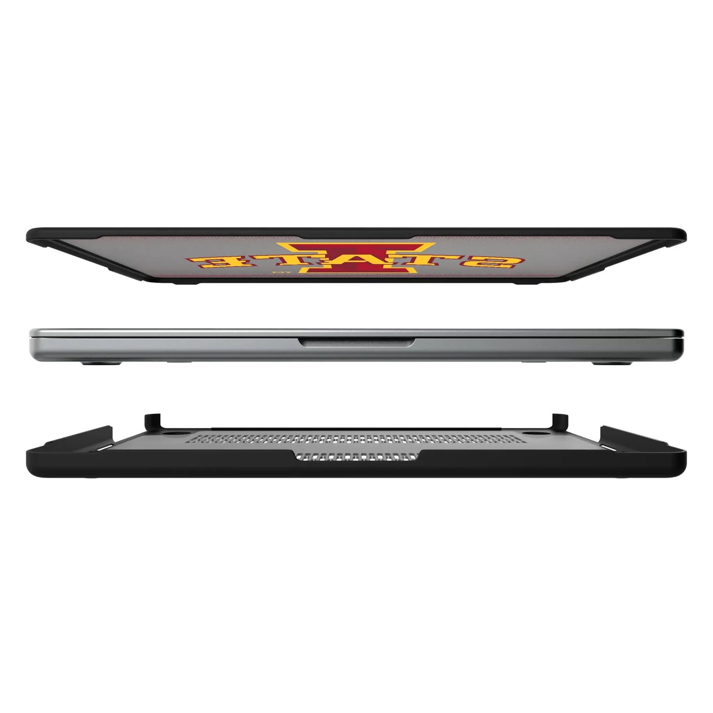 Iowa State University Cyclones Linen Laptop Case for Apple MacBook