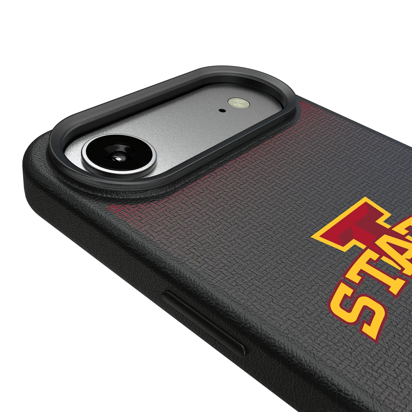 Iowa State University Cyclones Linen MagSafe Compatible Phone Case for Apple iPhone