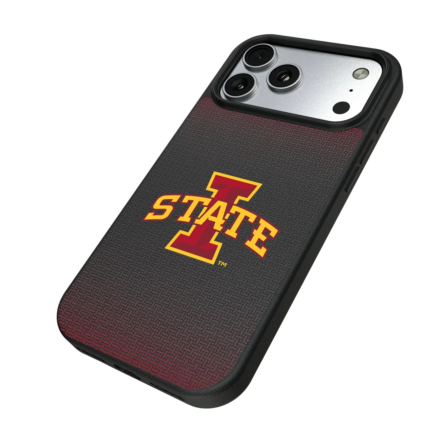 Iowa State University Cyclones Linen MagSafe Compatible Phone Case for Apple iPhone