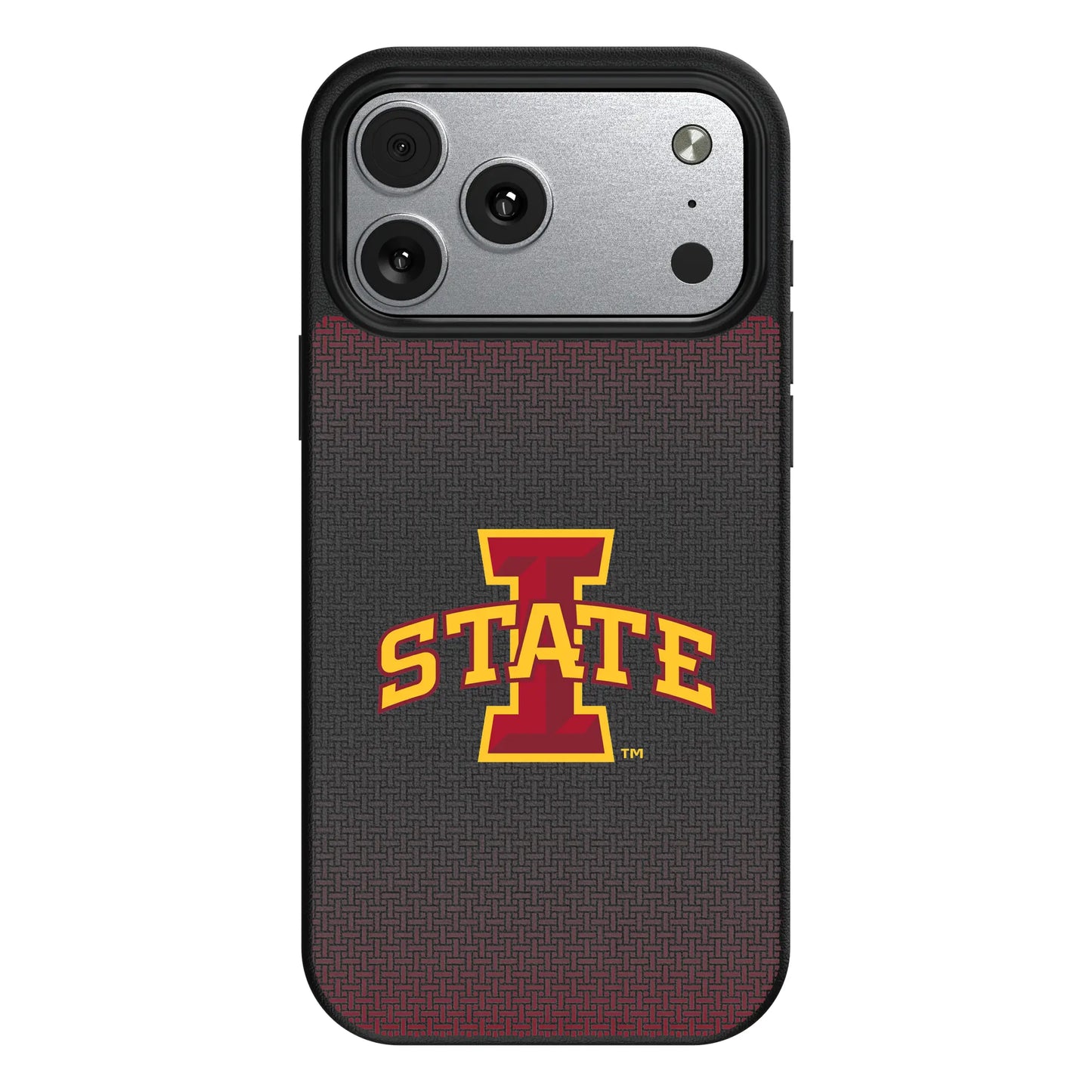 Iowa State University Cyclones Linen MagSafe Compatible Phone Case for Apple iPhone