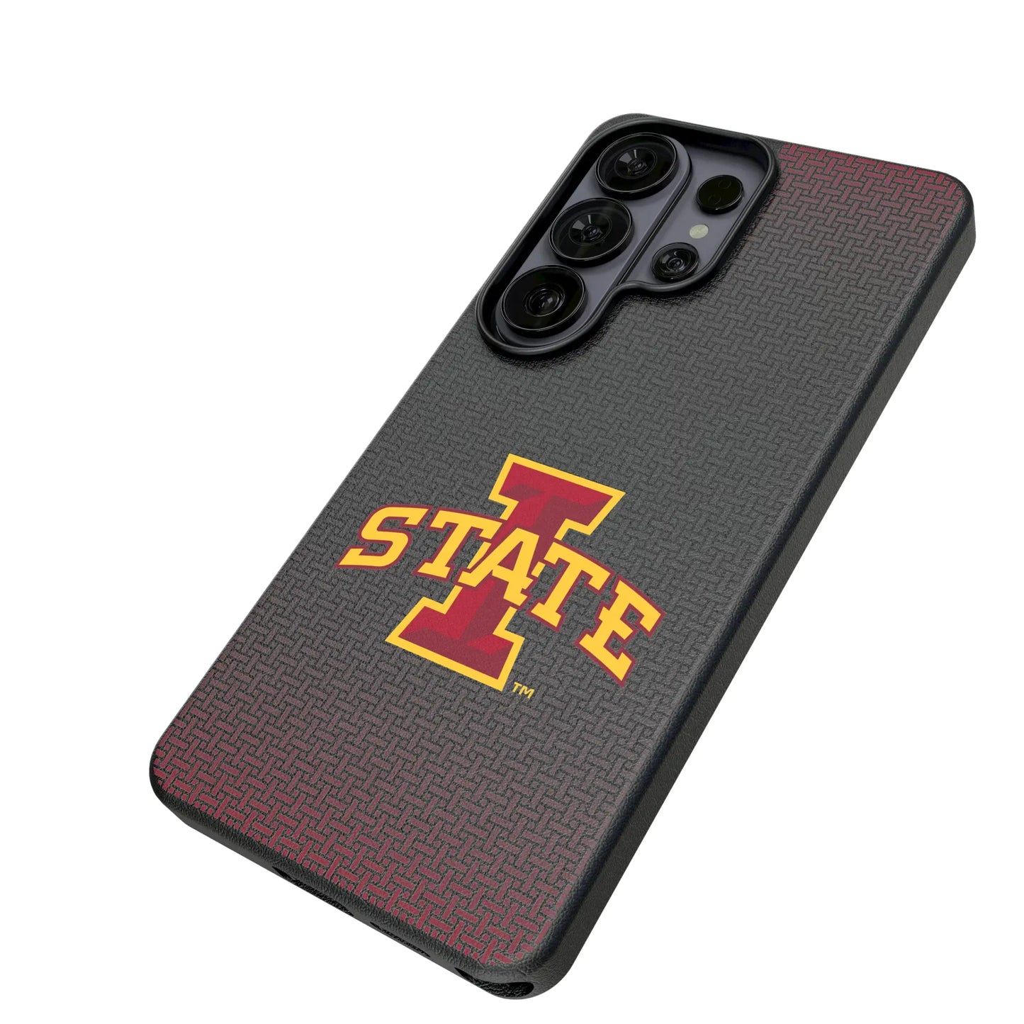 Iowa State University Cyclones Linen MagSafe Compatible Phone Case for Samsung Galaxy