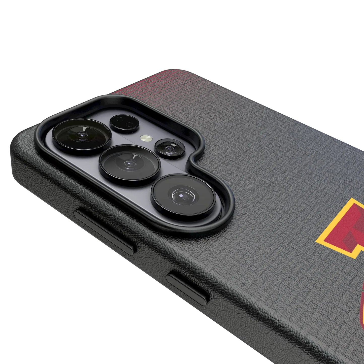 Iowa State University Cyclones Linen MagSafe Compatible Phone Case for Samsung Galaxy