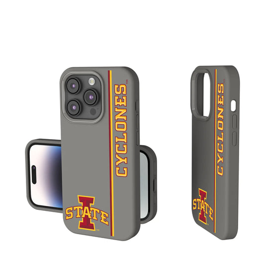 Iowa State University Cyclones Sidebar Soft Touch Phone Case for Apple iPhone