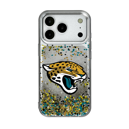 Jacksonville Jaguars Confetti Glitter Phone Case for Apple iPhone