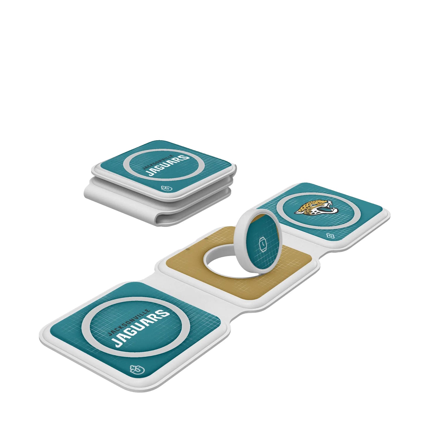 Jacksonville Jaguars Hatch Foldable 3 in 1 Charger