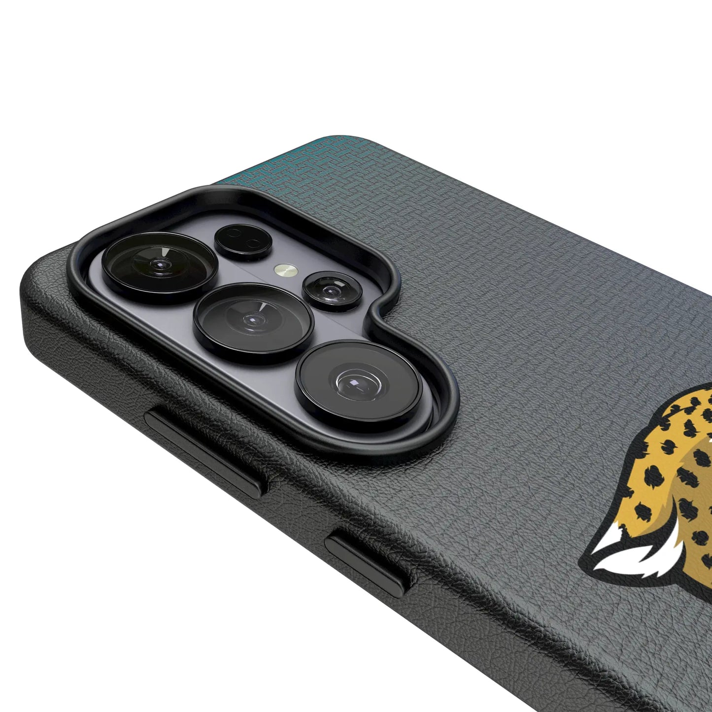 Jacksonville Jaguars Linen MagSafe Compatible Phone Case for Samsung Galaxy