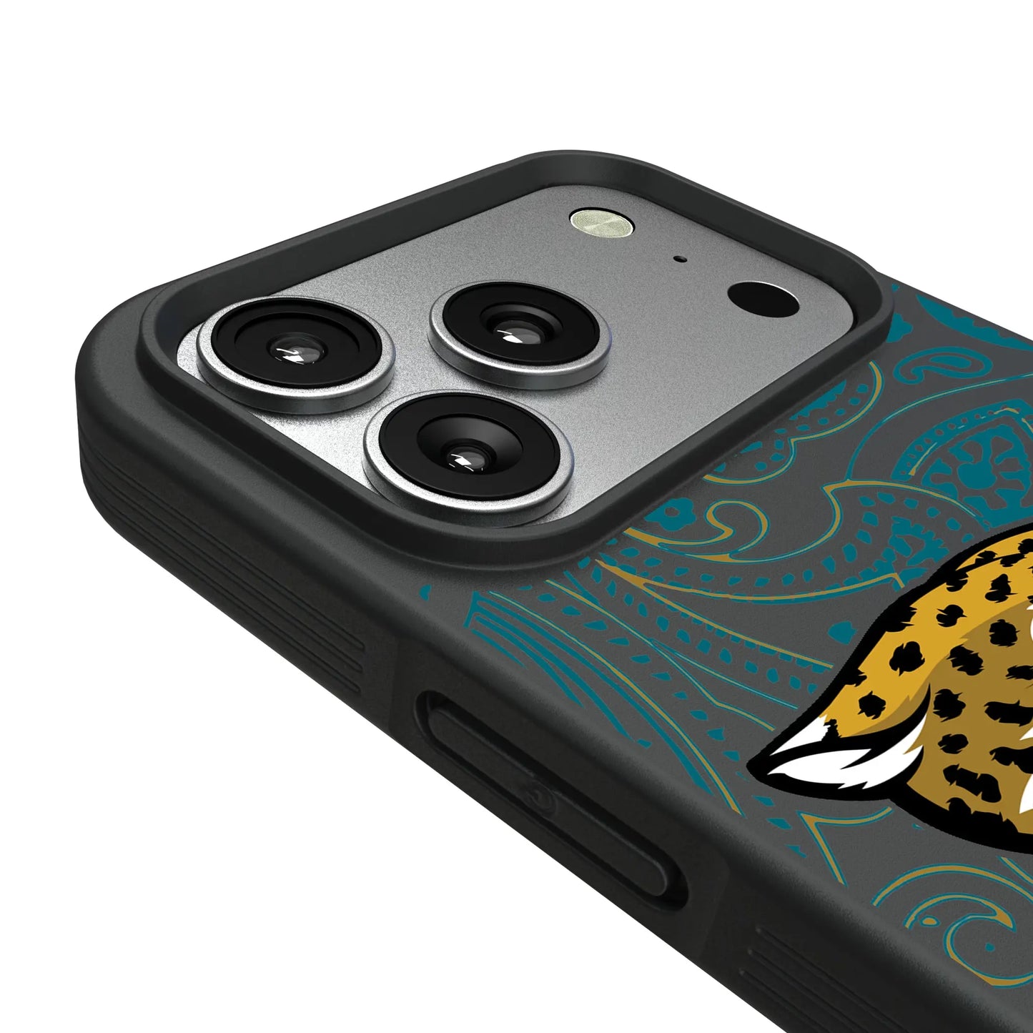 Jacksonville Jaguars Paisley Bump Phone Case for Apple iPhone