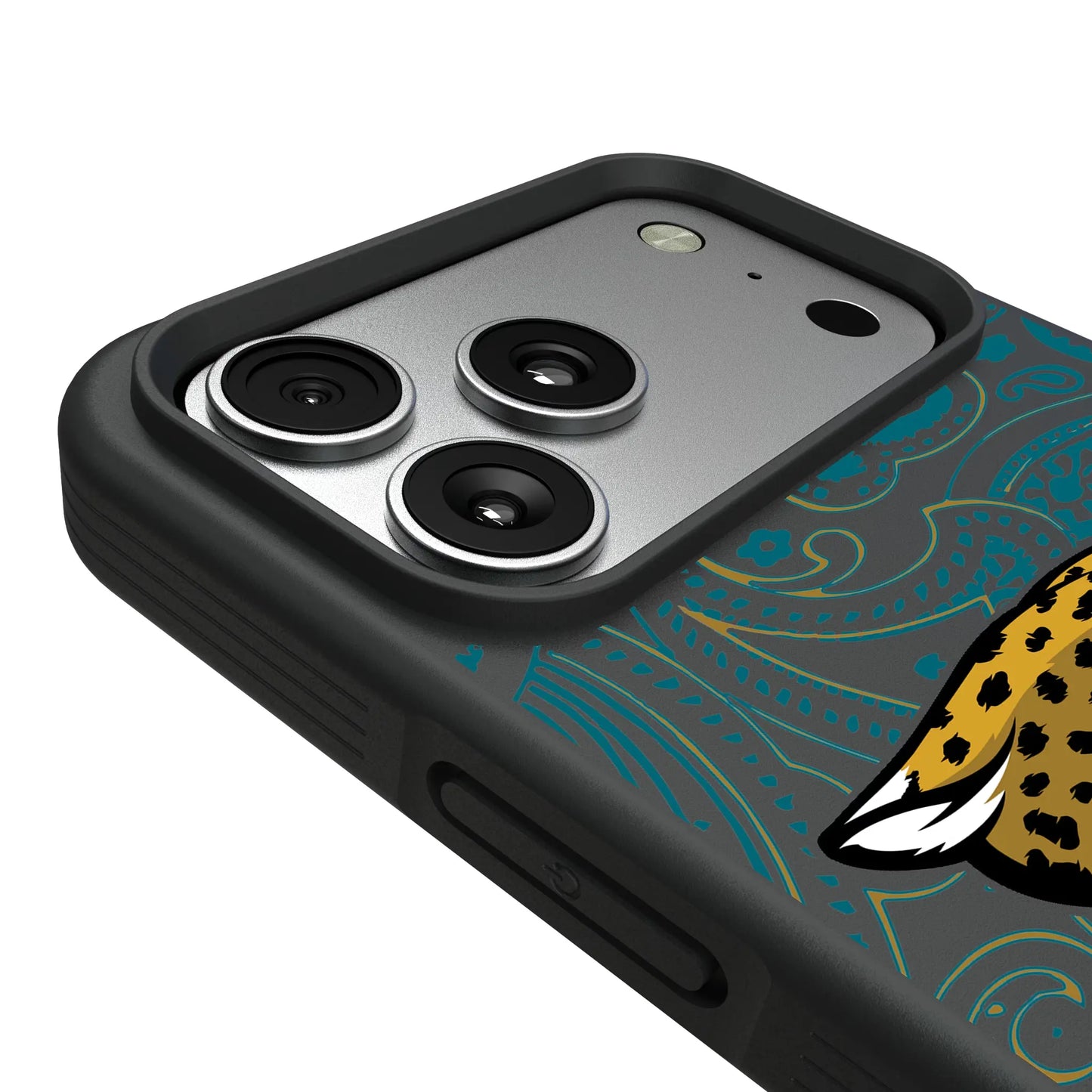 Jacksonville Jaguars Paisley Bump Phone Case for Apple iPhone