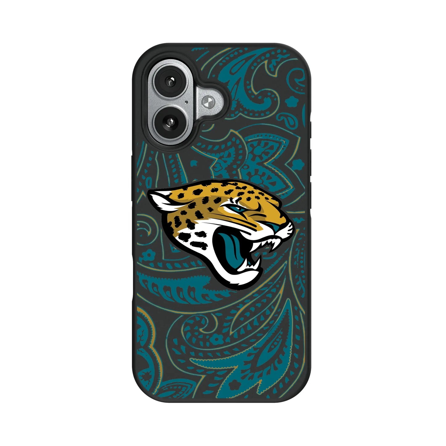 Jacksonville Jaguars Paisley Bump Phone Case for Apple iPhone