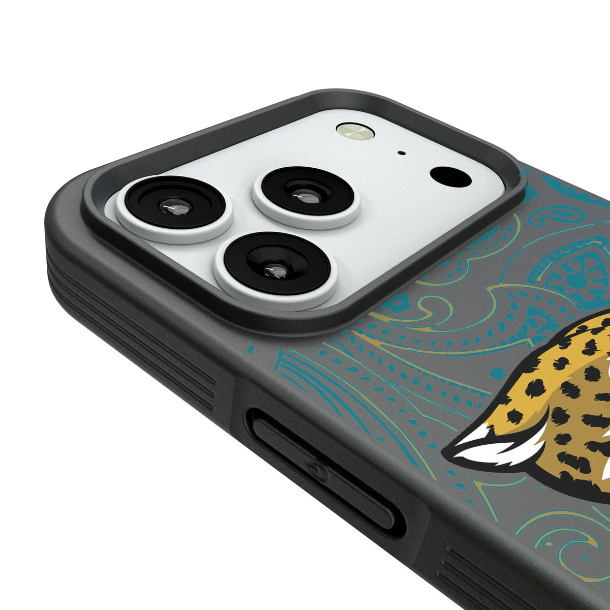 Jacksonville Jaguars Paisley Bump Phone Case for Apple iPhone