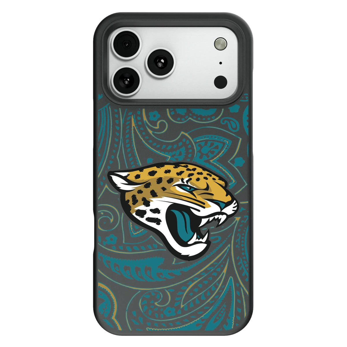 Jacksonville Jaguars Paisley Bump Phone Case for Apple iPhone
