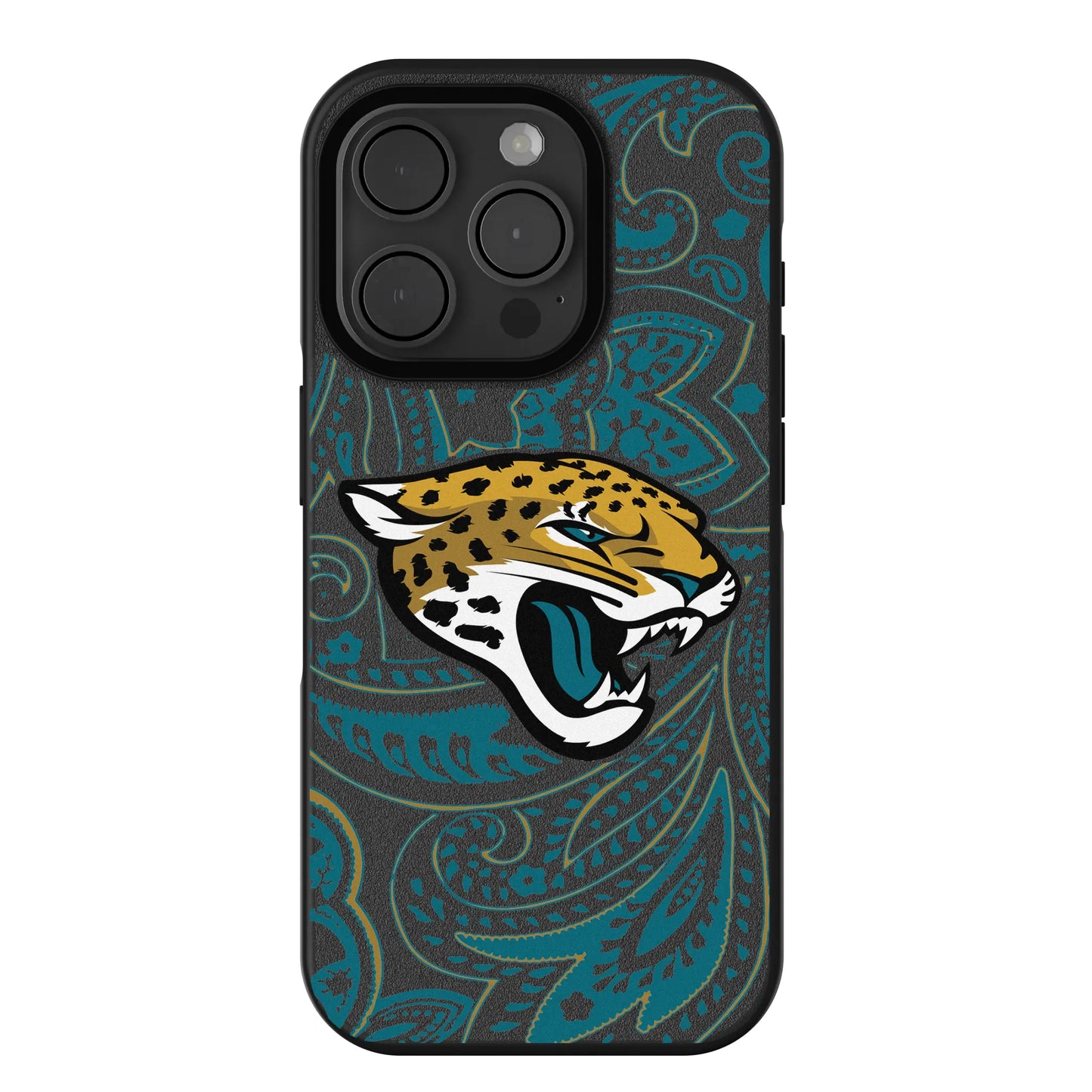 Jacksonville Jaguars Paisley Bump Phone Case for Apple iPhone