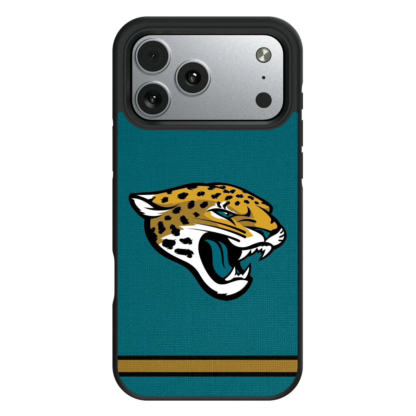 Jacksonville Jaguars Stripe Bump Phone Case for Apple iPhone
