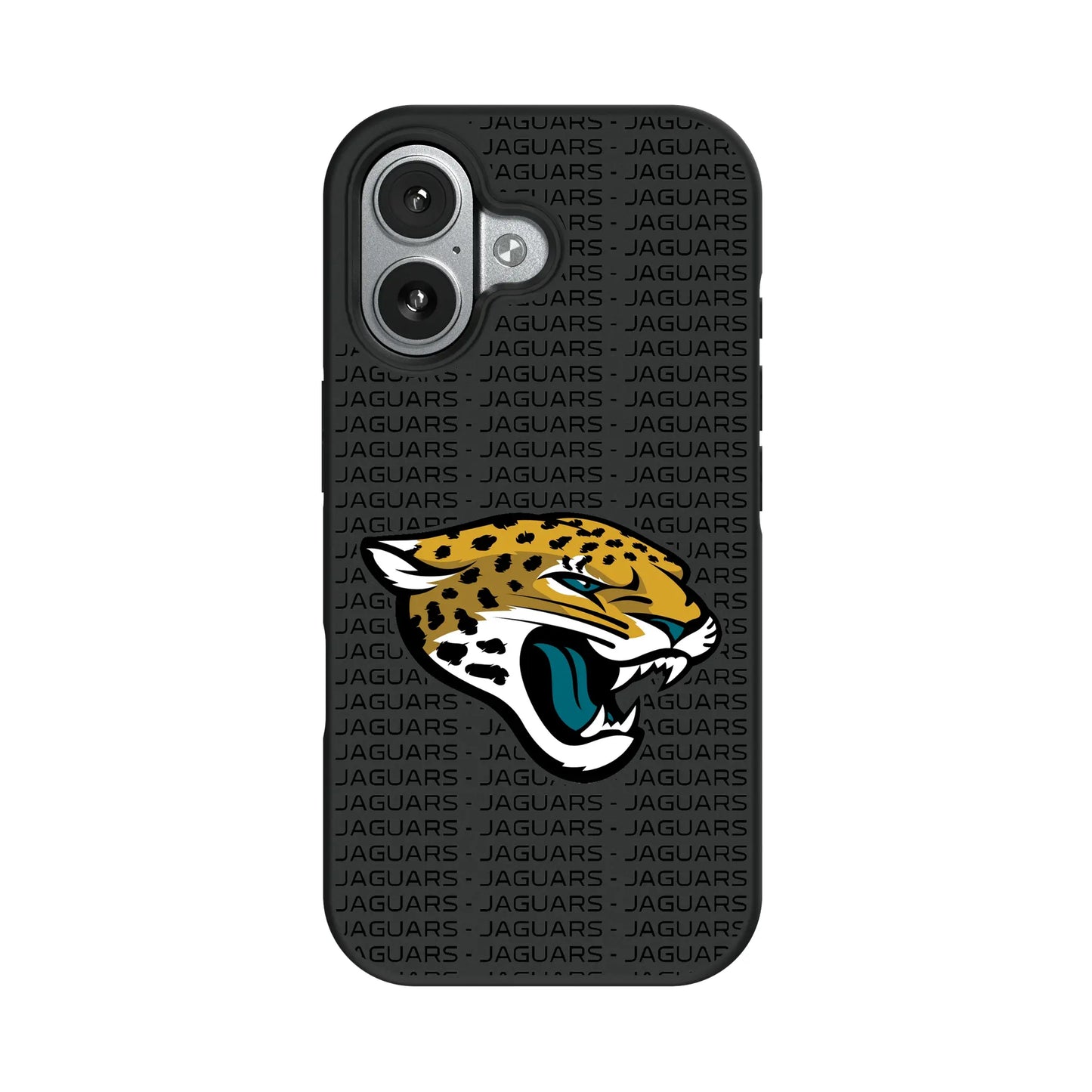 Jacksonville Jaguars Text Backdrop Bump Phone Case for Apple iPhone