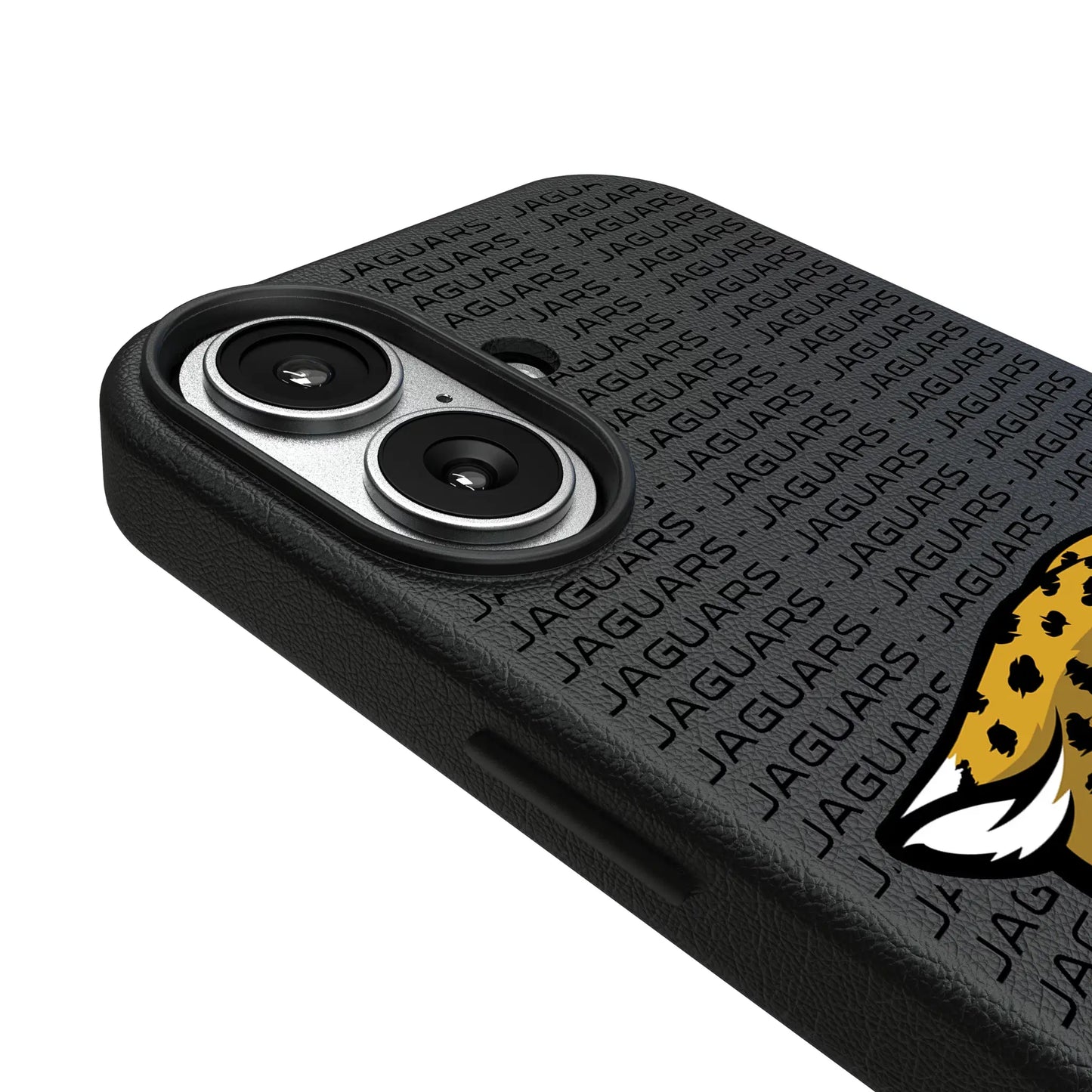 Jacksonville Jaguars Text Backdrop MagSafe Compatible Phone Case for Apple iPhone