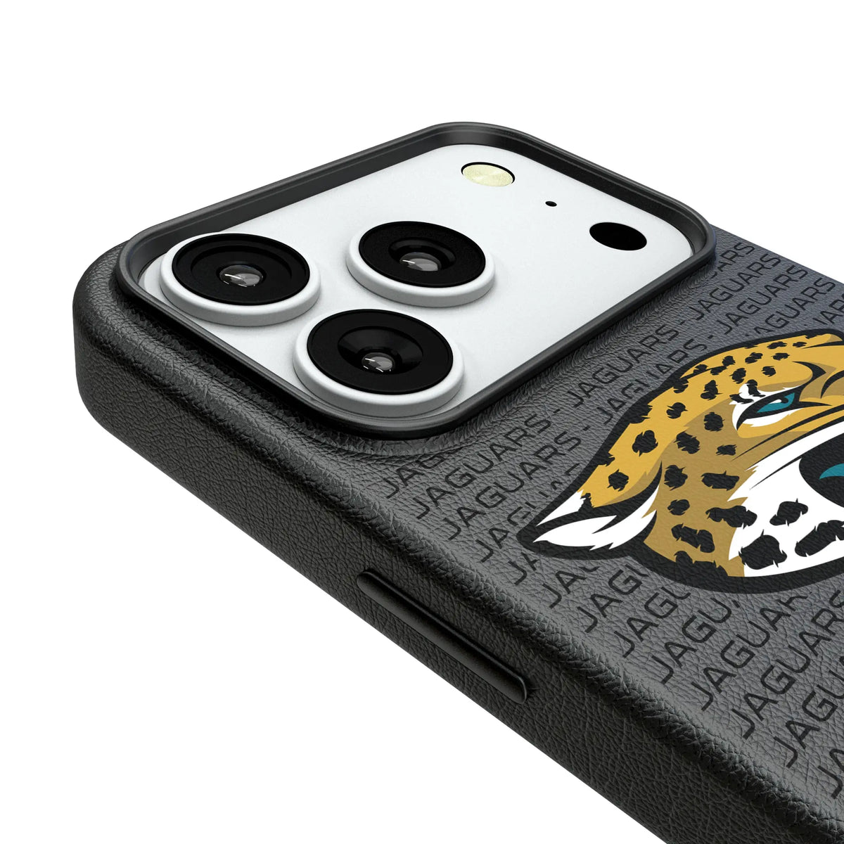 Jacksonville Jaguars Text Backdrop MagSafe Compatible Phone Case for Apple iPhone