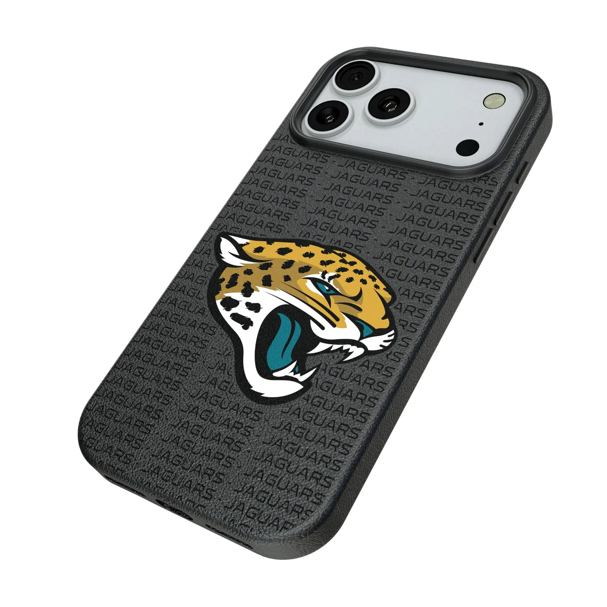 Jacksonville Jaguars Text Backdrop MagSafe Compatible Phone Case for Apple iPhone