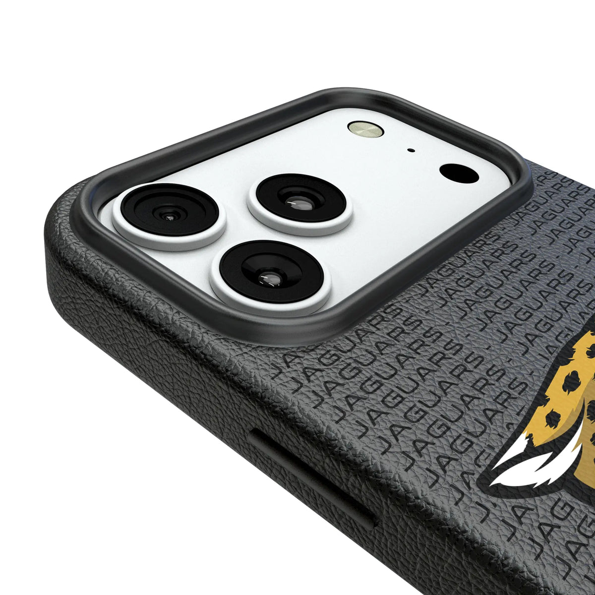 Jacksonville Jaguars Text Backdrop MagSafe Compatible Phone Case for Apple iPhone