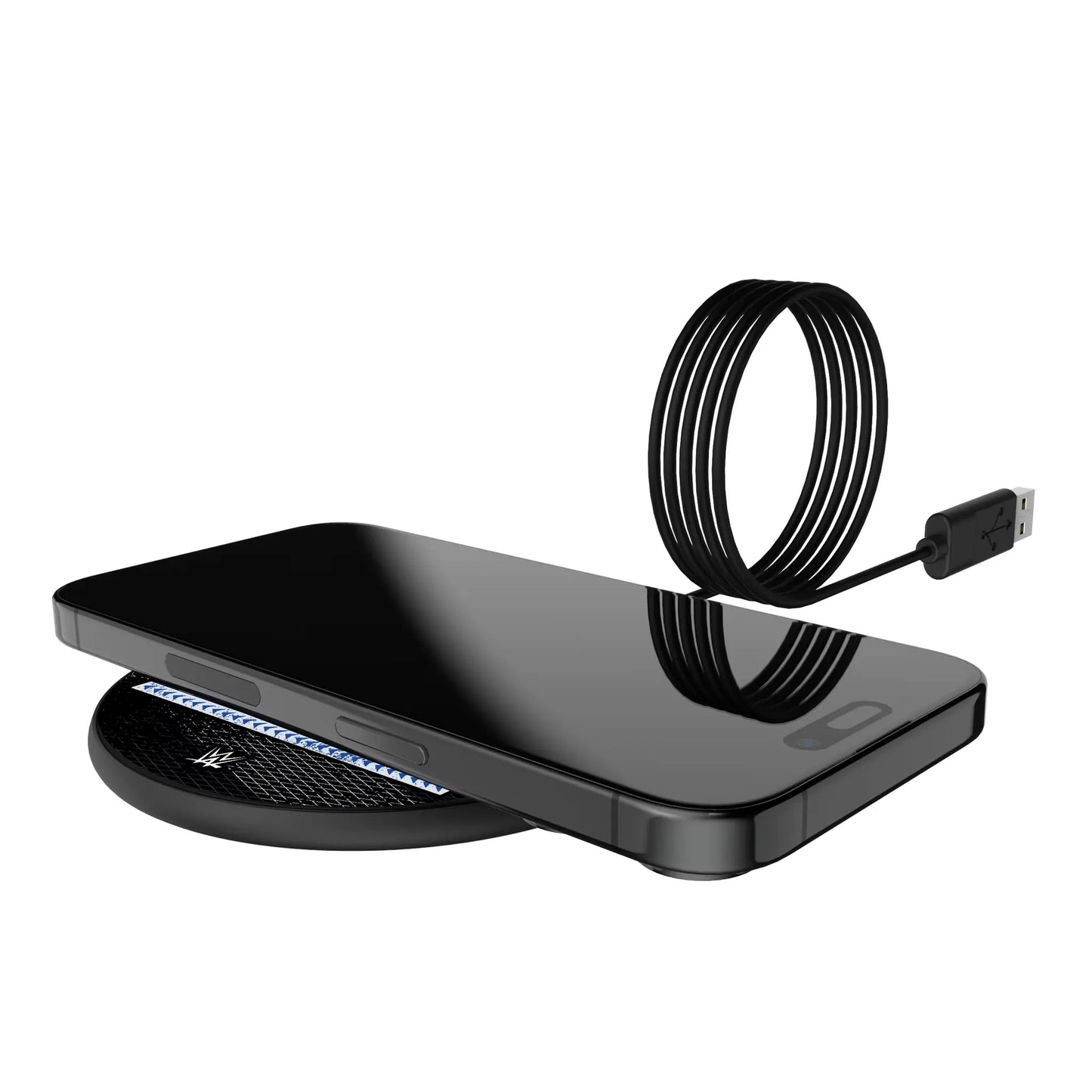 Jey Uso Steel 15-Watt Wireless Charger