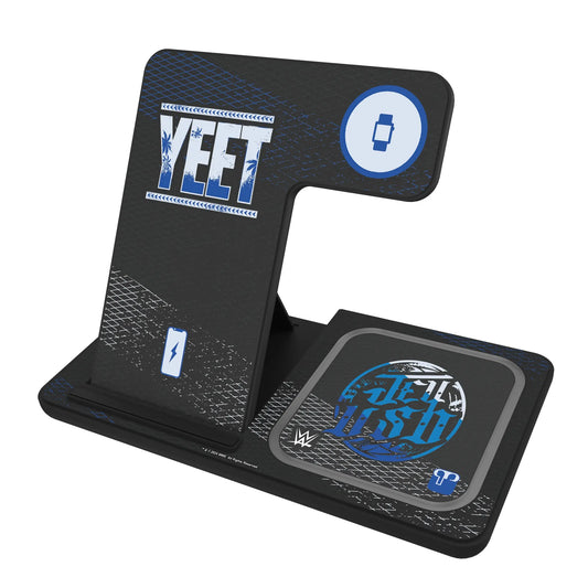 Jey Uso Steel 3 in 1 Charging Station