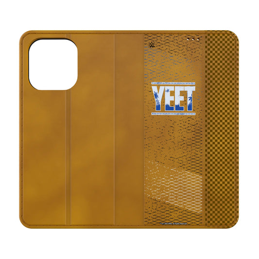 Jey Uso Steel Folio Phone Case for Apple iPhone