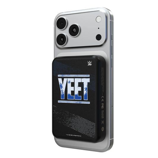 Jey Uso Steel Wireless Mag Power Bank