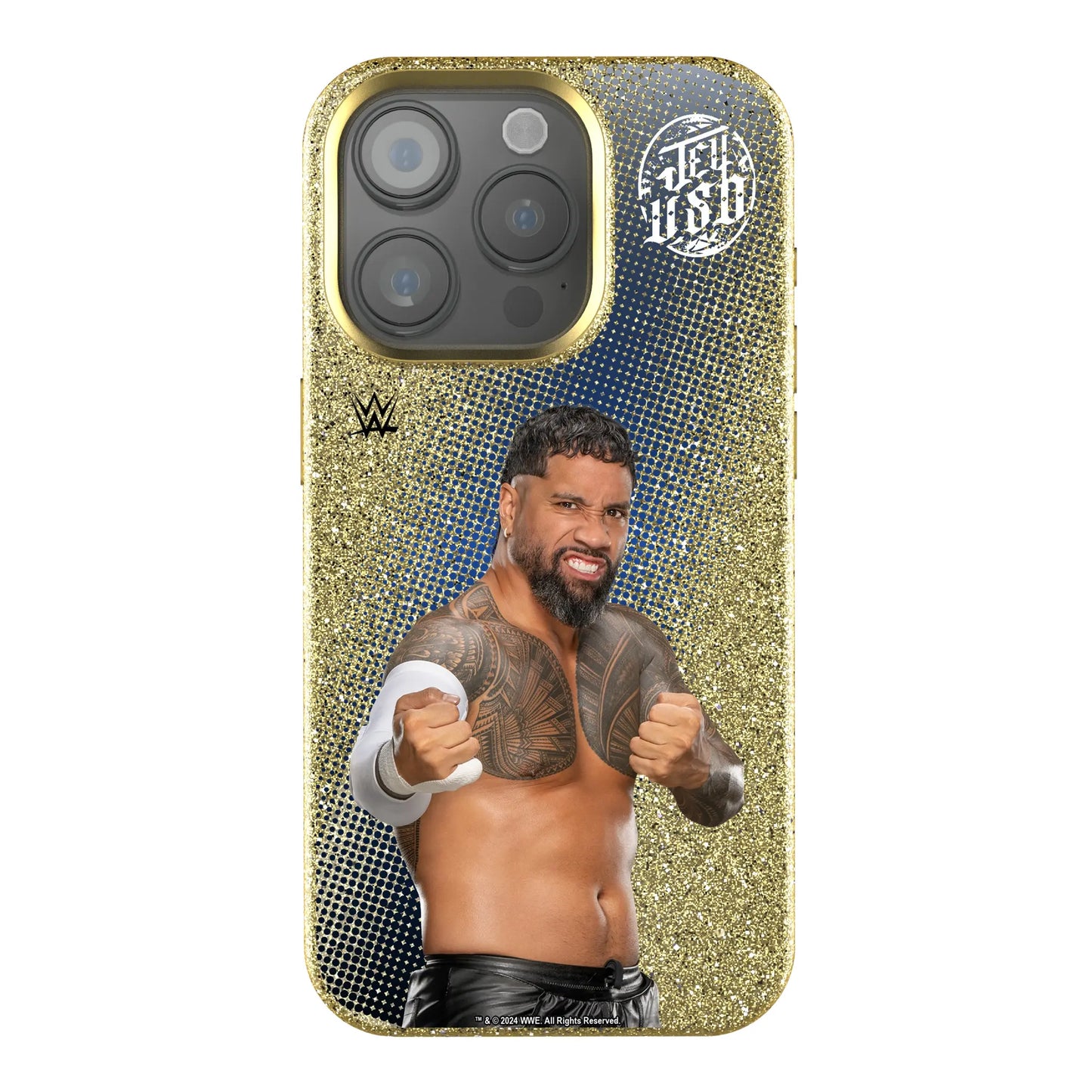 Jey Uso Superstar Bling Phone Case for Apple iPhone