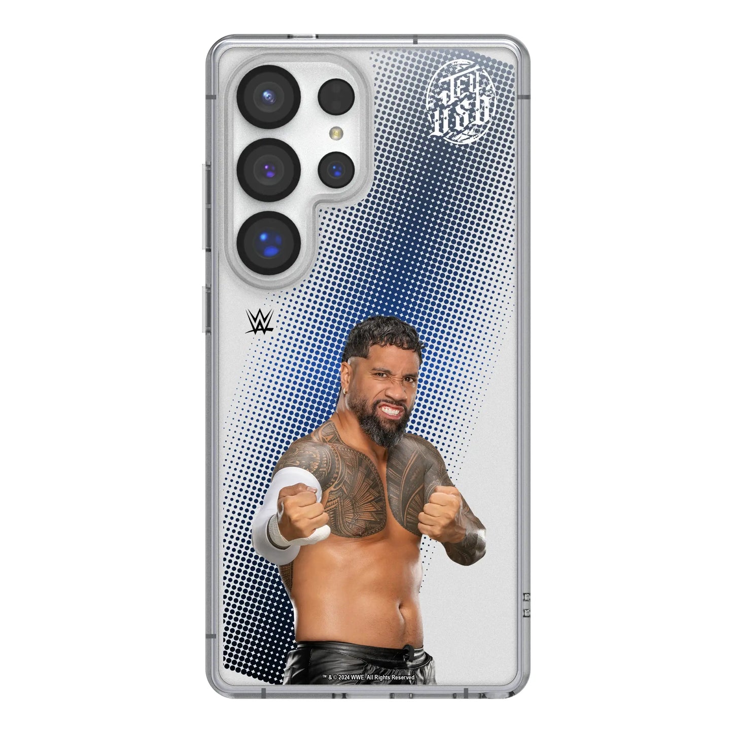 Jey Uso Superstar Clear Phone Case for Samsung Galaxy
