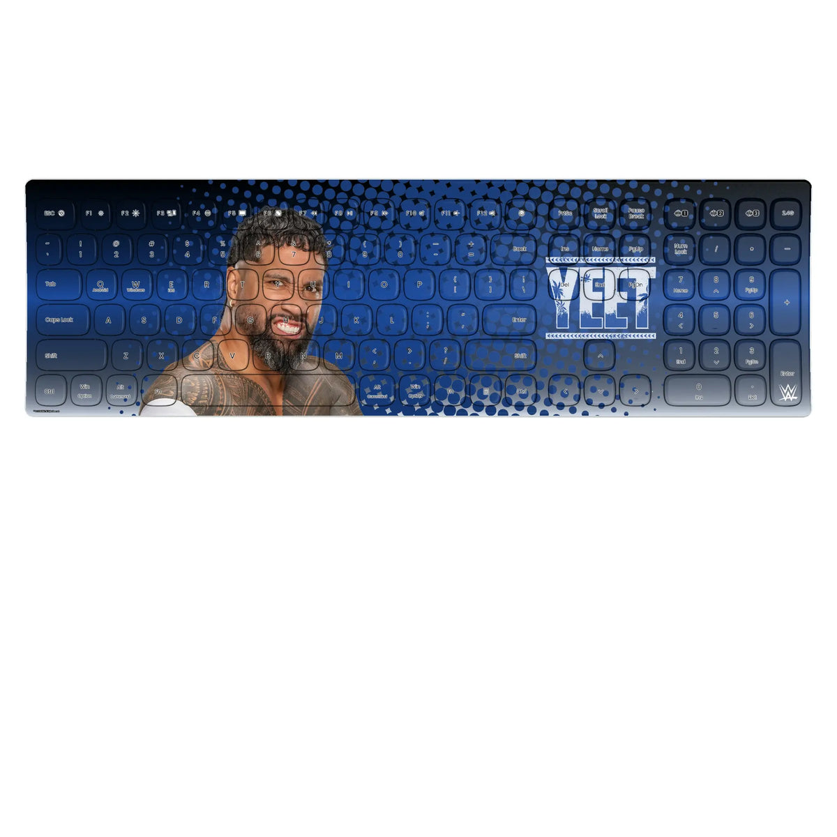 Jey Uso Superstar Curved Wireless Keyboard