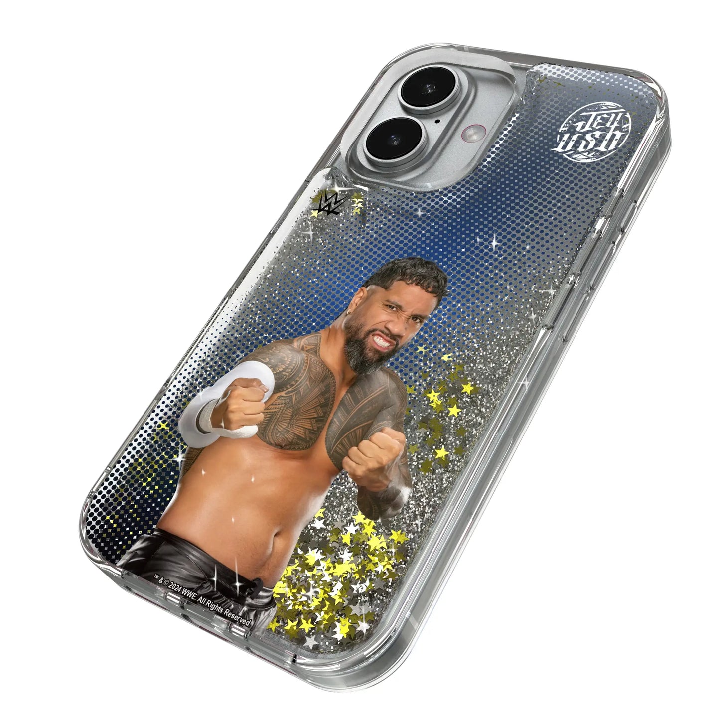 Jey Uso Superstar Glitter Phone Case for Apple iPhone