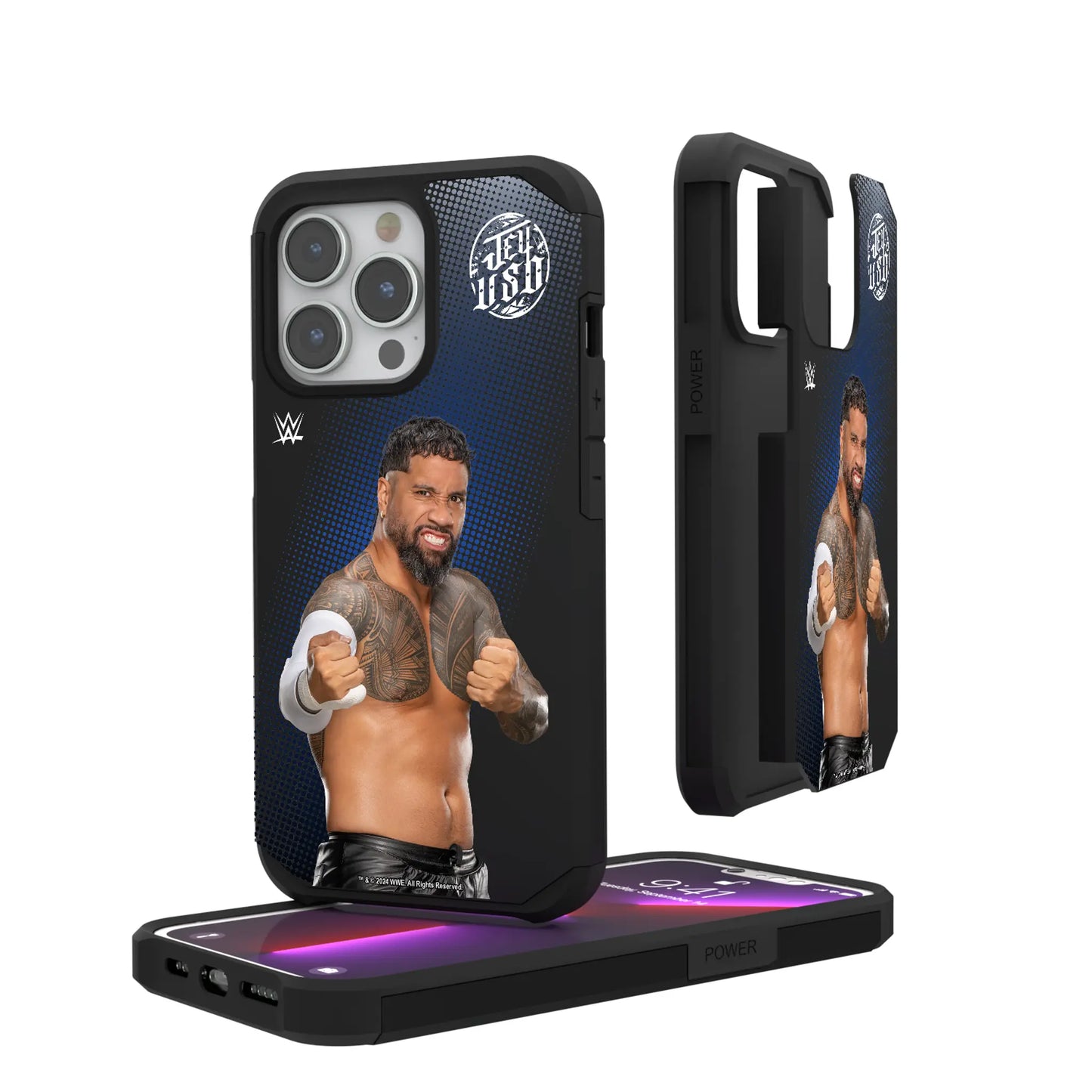 Jey Uso Superstar Rugged Phone Case for Apple iPhone