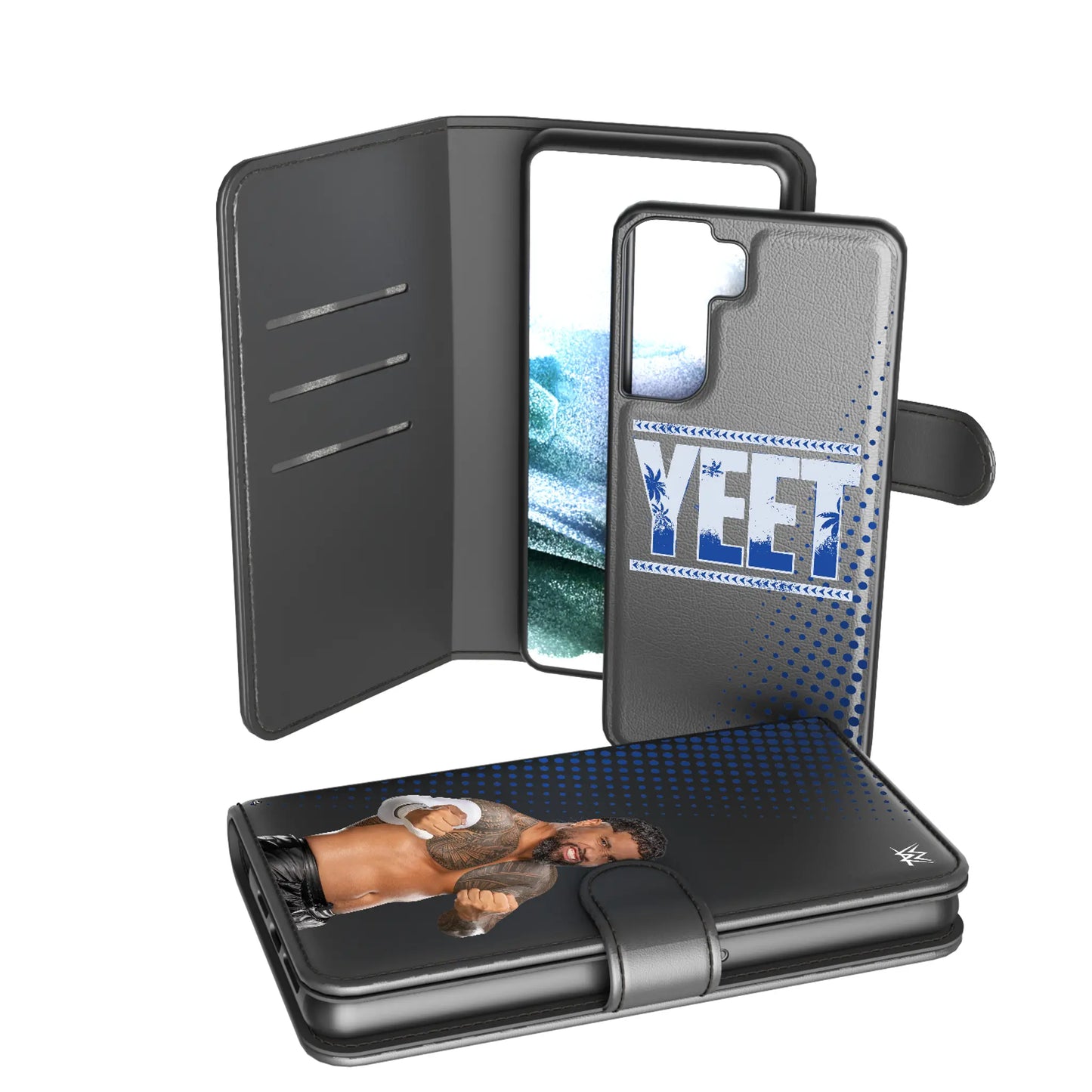 Jey Uso Superstar Wallet Phone Case for Apple iPhone