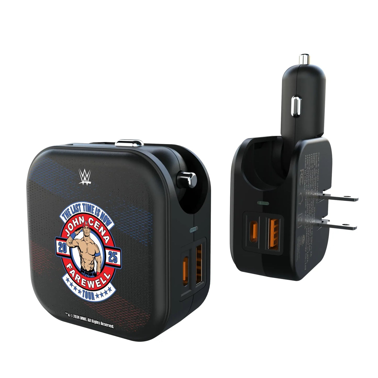 John Cena Farewell Tour Steel 2 in 1 USB A/C Charger