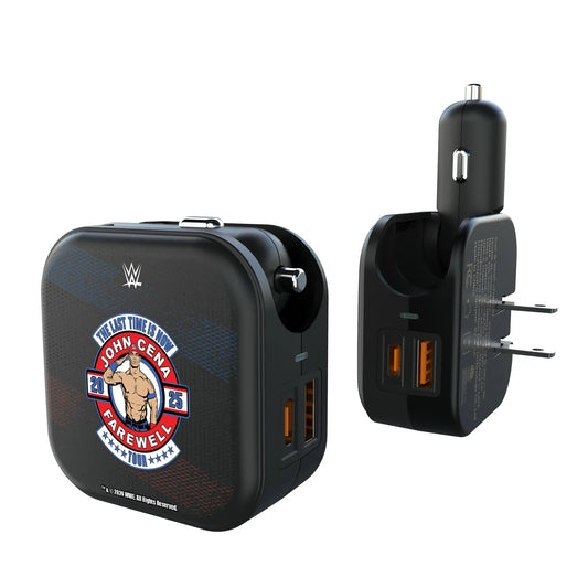 John Cena Farewell Tour Steel 2 in 1 USB A/C Charger