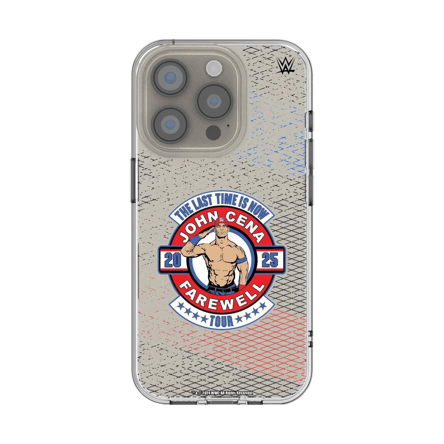 John Cena Farewell Tour Steel Clear Phone Case for Apple iPhone