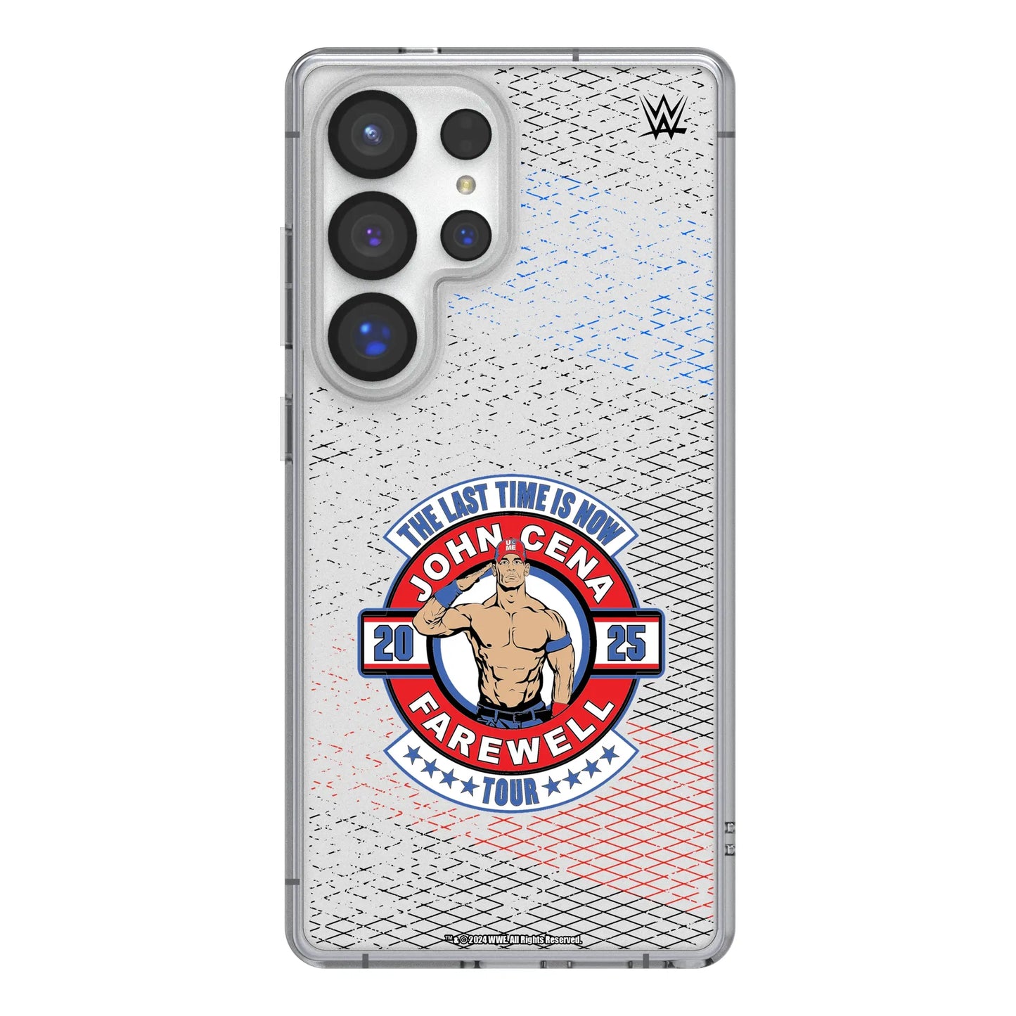 John Cena Farewell Tour Steel Clear Phone Case for Samsung Galaxy