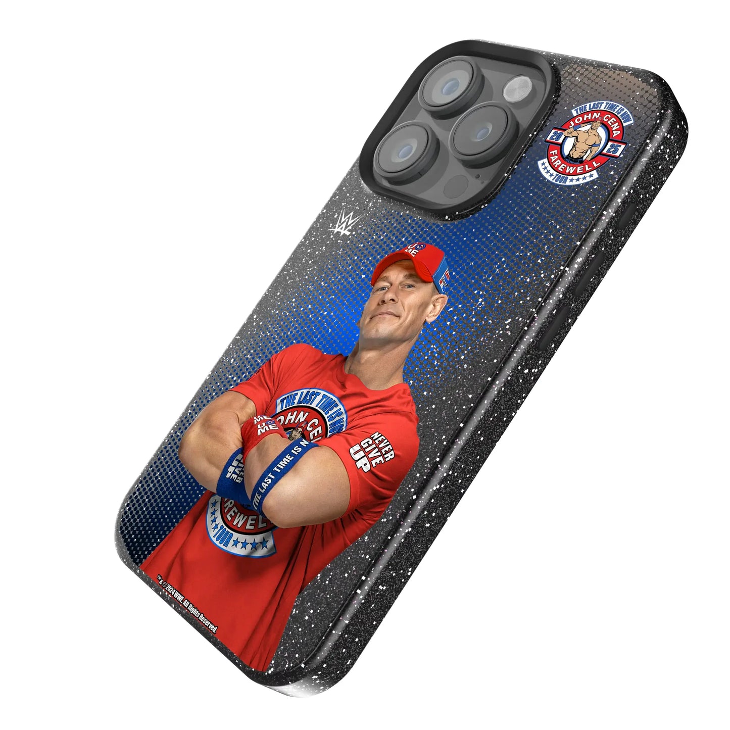 John Cena Farewell Tour Superstar Black Bling Phone Case for Apple iPhone