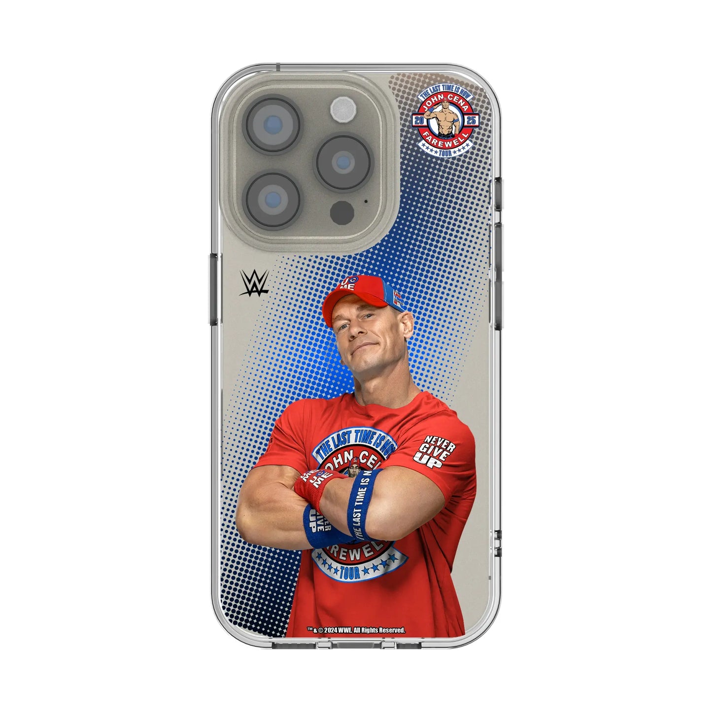 John Cena Farewell Tour Superstar Clear Phone Case for Apple iPhone