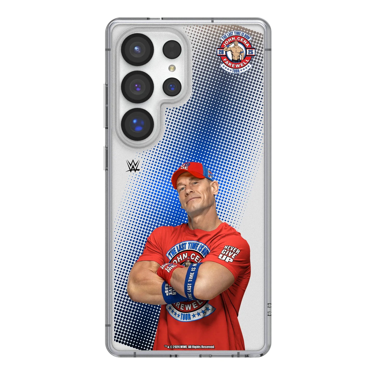 John Cena Farewell Tour Superstar Clear Phone Case for Samsung Galaxy