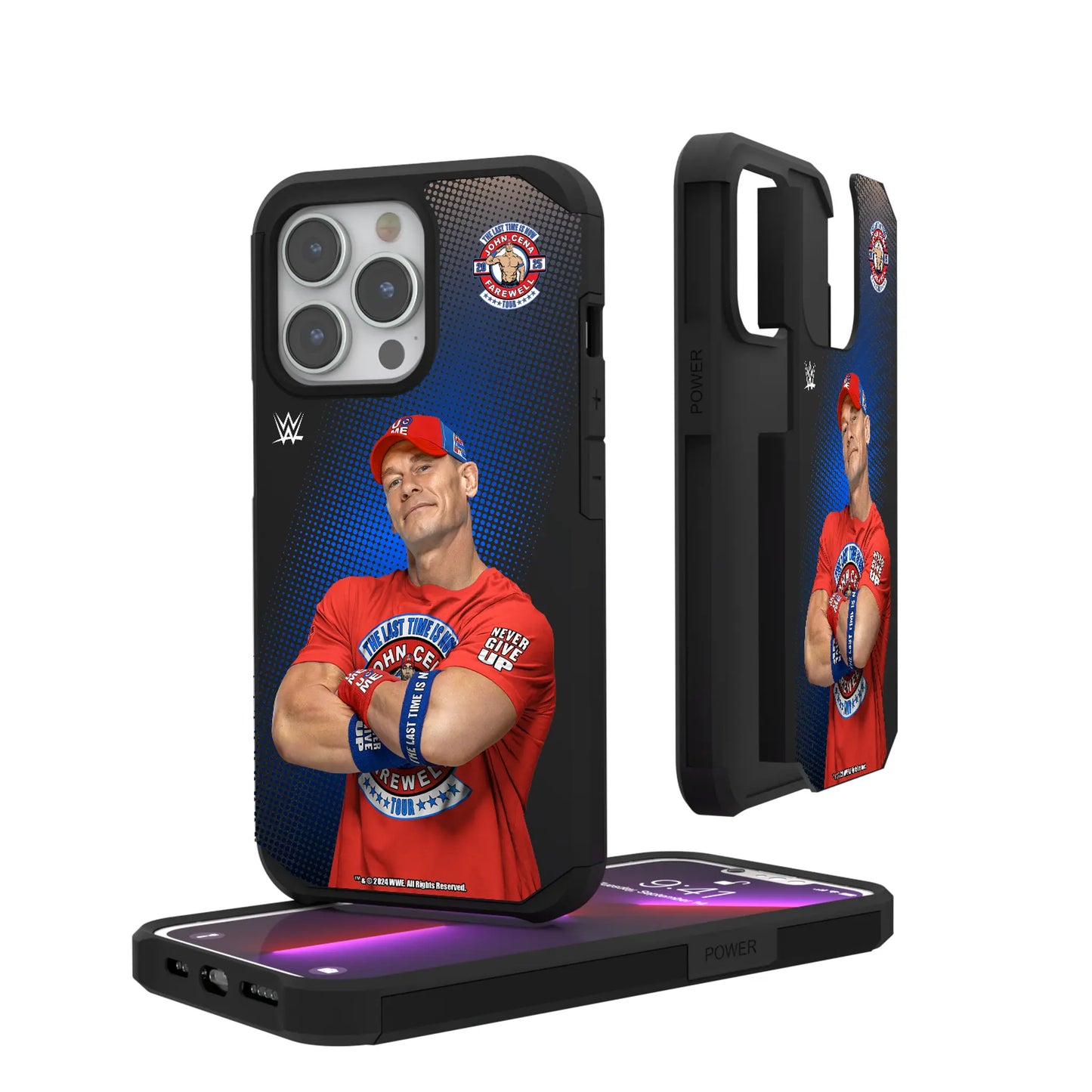 John Cena Farewell Tour Superstar Rugged Phone Case for Apple iPhone