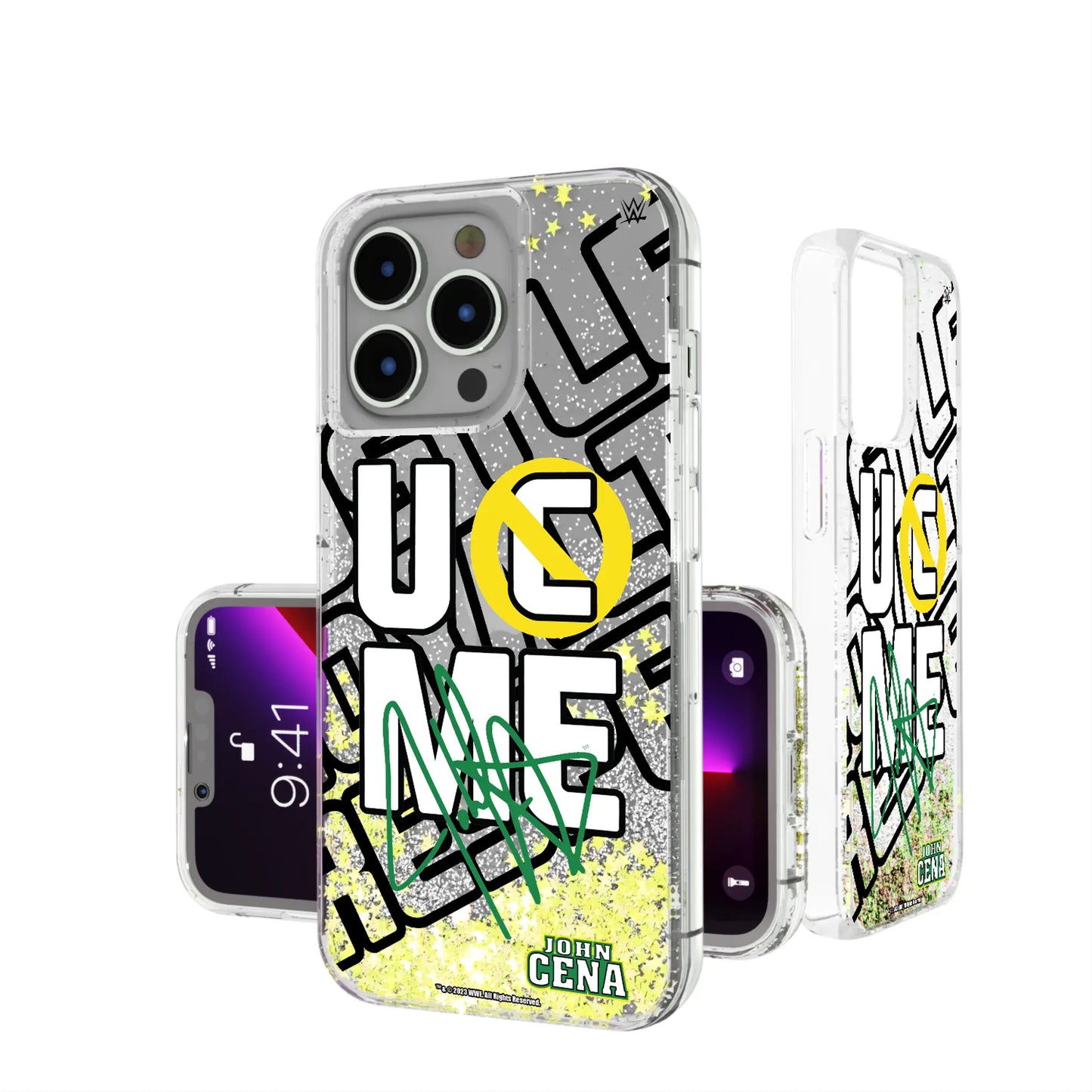John Cena Impact Glitter Phone Case for Apple iPhone