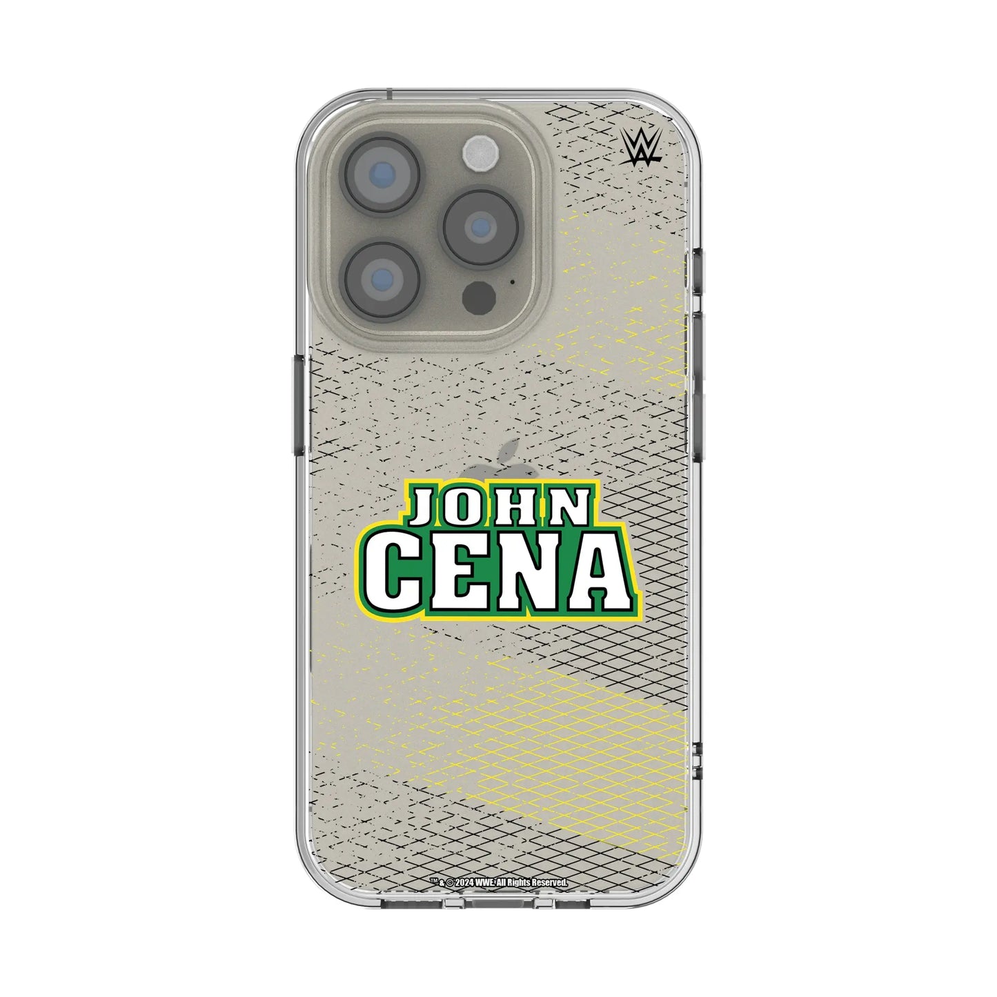 John Cena Steel Clear Phone Case for Apple iPhone