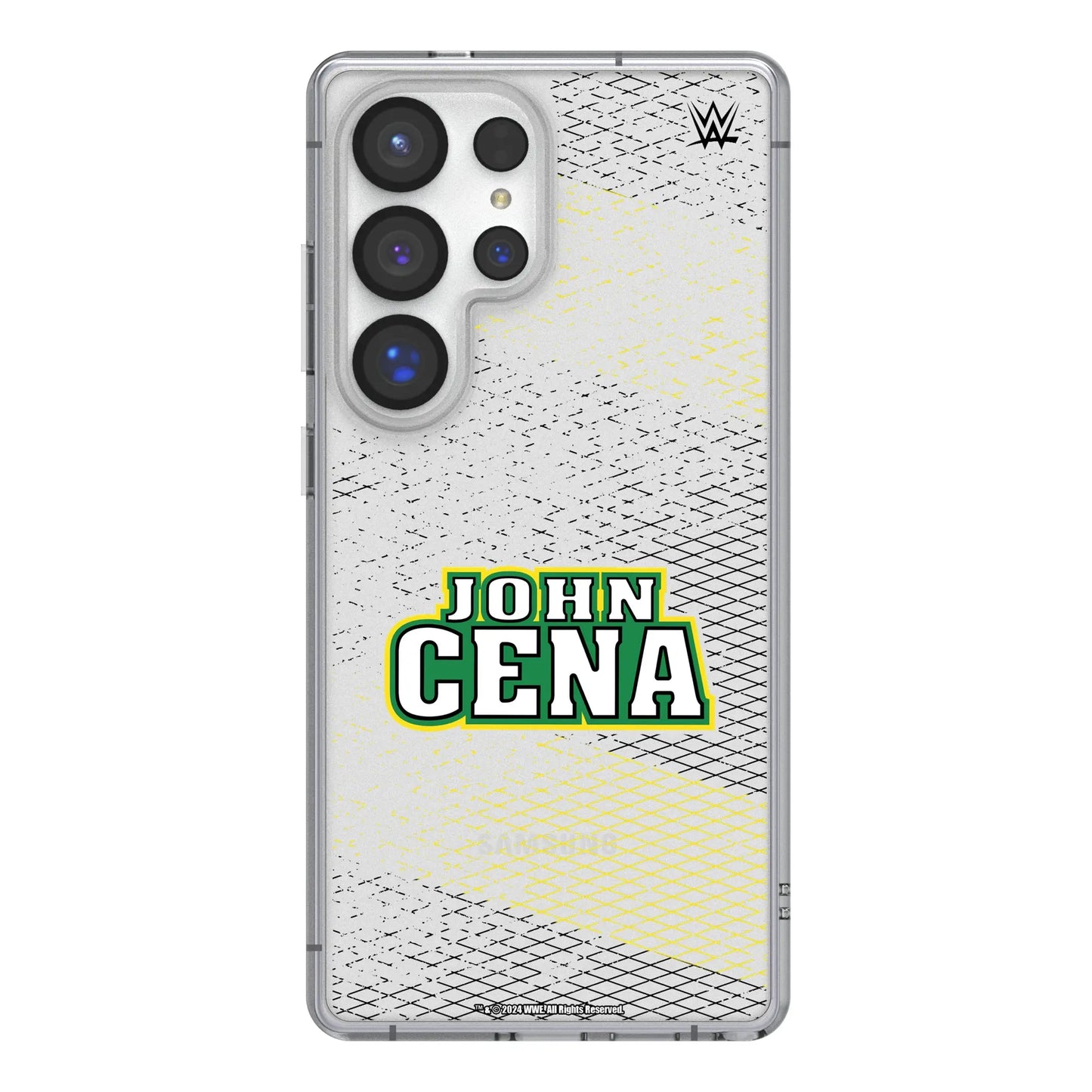John Cena Steel Clear Phone Case for Samsung Galaxy