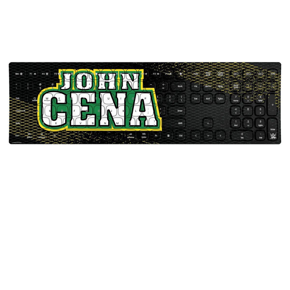 John Cena Steel Curved Wireless Keyboard