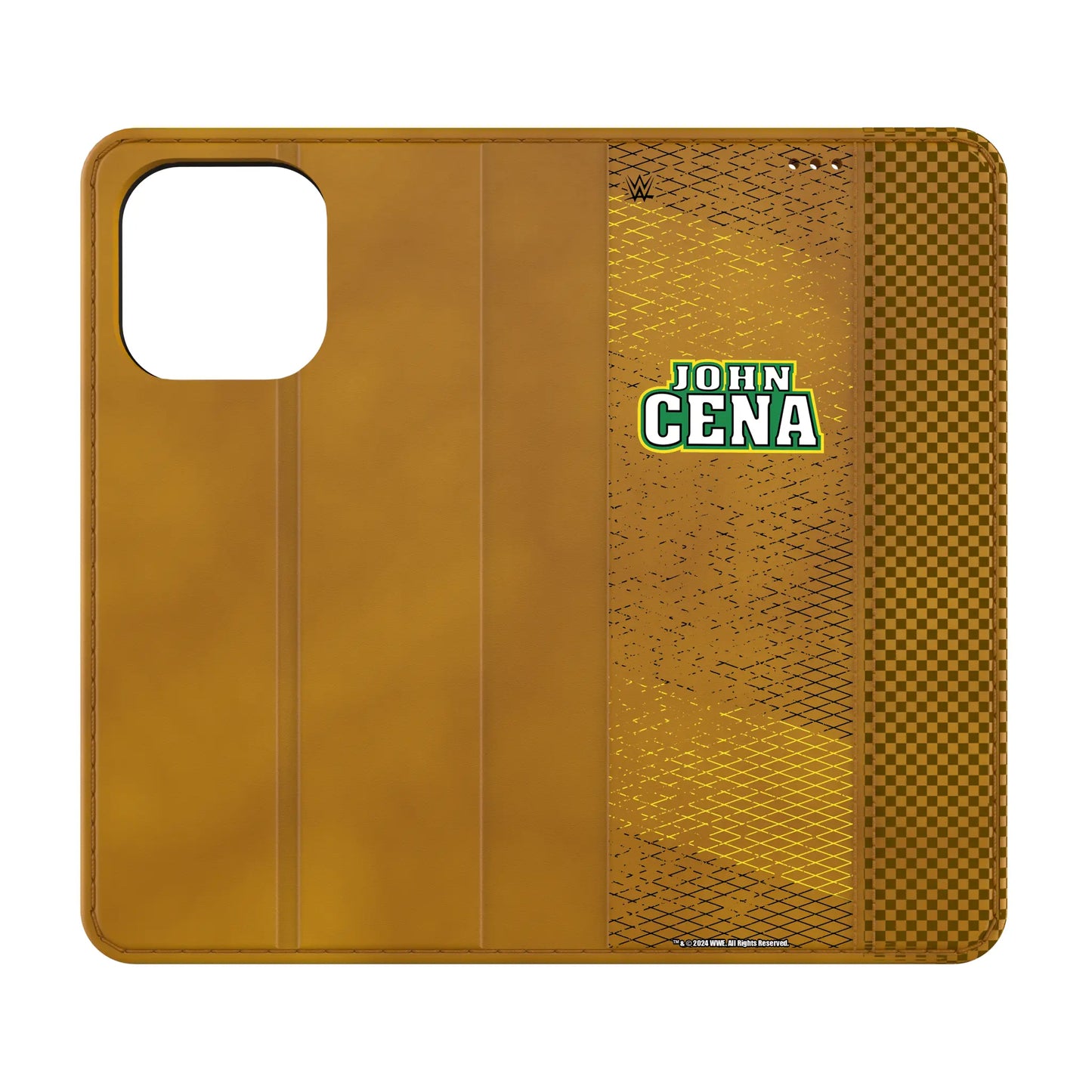 John Cena Steel Folio Phone Case for Apple iPhone