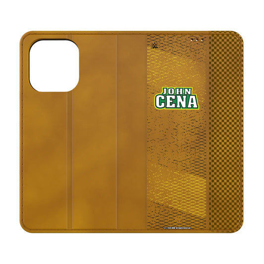John Cena Steel Folio Phone Case for Apple iPhone