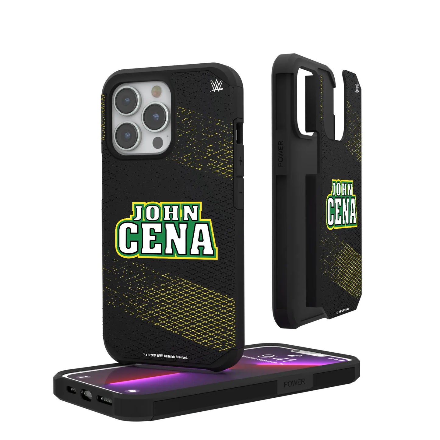 John Cena Steel Rugged Phone Case for Apple iPhone