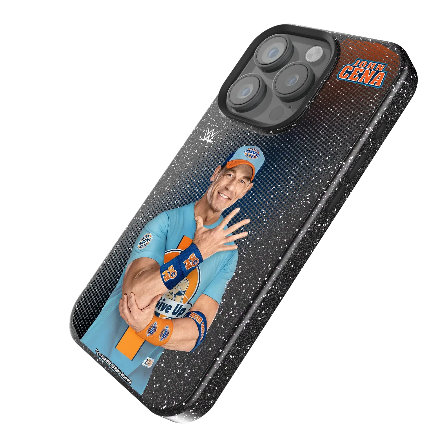 John Cena Superstar Black Bling Phone Case for Apple iPhone