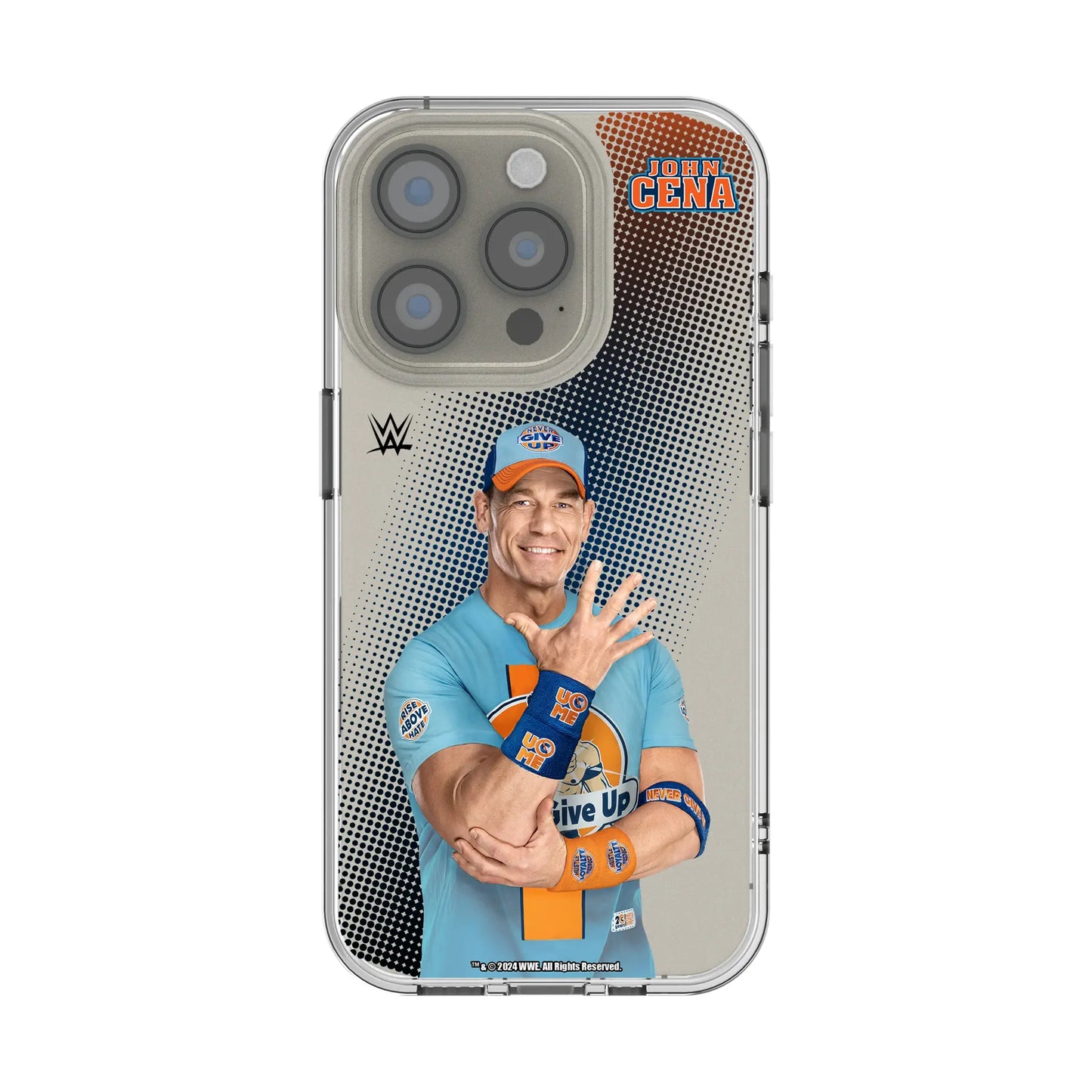John Cena Superstar Clear Phone Case for Apple iPhone
